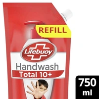 LifeBuoy Handwash Total 10 Activ Refill Pouch Buy 1 Get 1 Free 725ml