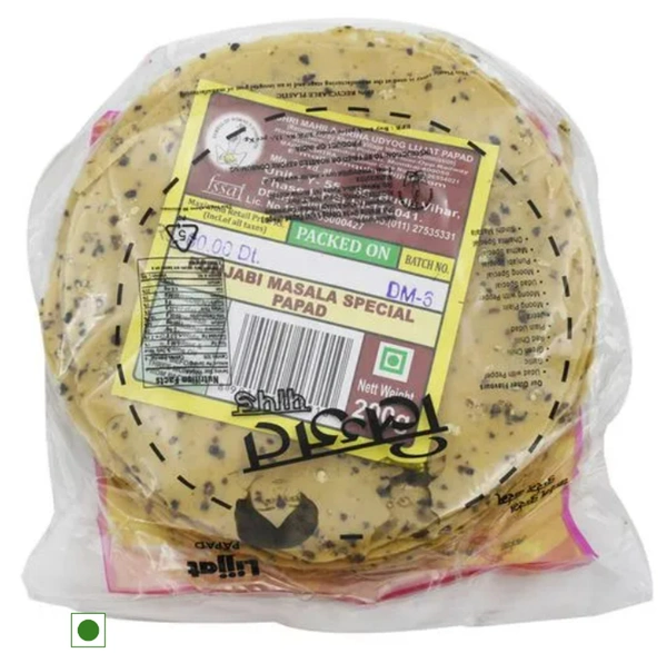 Lijjat Punjabi Masala Special Papad 200gm