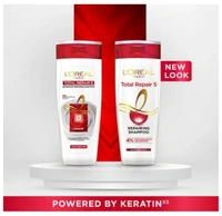 LOREAL Paris Total Repair 5 , Repairing Shampoo Damaged Hair, 340ml