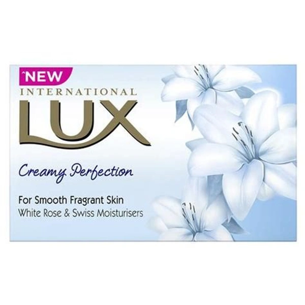 Lux International Creamy Perfection White Roses & Swiss Moisturisers,Mega Pack  4x125gm