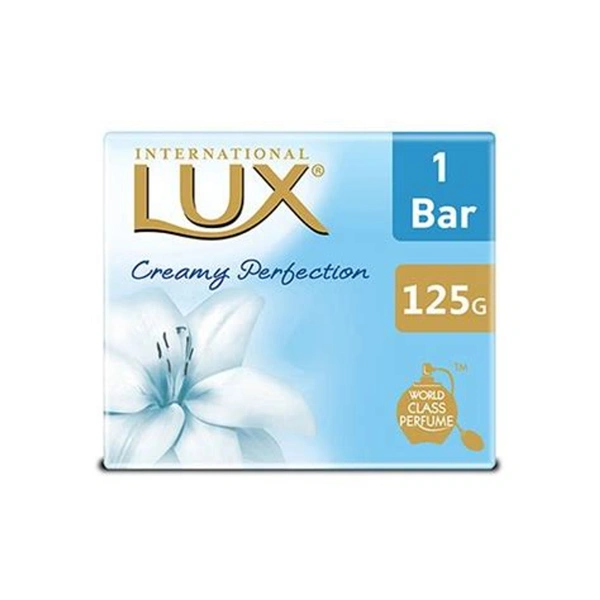 Lux International Creamy Perfection White Roses & Swiss Moisturisers Soap Bar 125gm