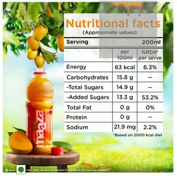 Maaza Mango Drink 600ml