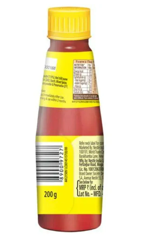 Maggi Hot & Sweet Tomato Chilli Sauce 200gm Bottle