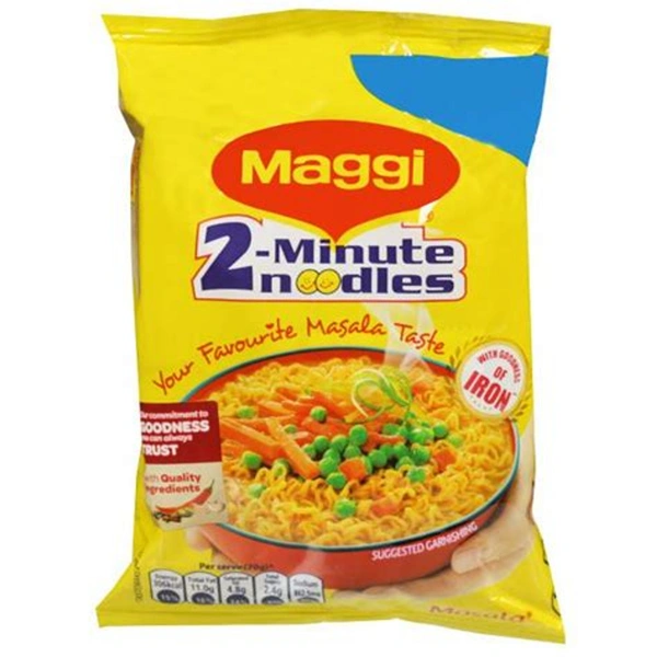Maggi Masala 2-Minute Noodles, Double Pack - 140gm