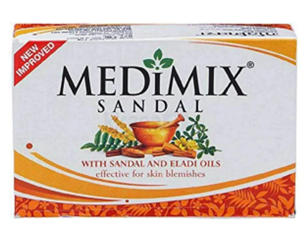 Medimix Sandal & Eladi Oils Soap, 125 gm