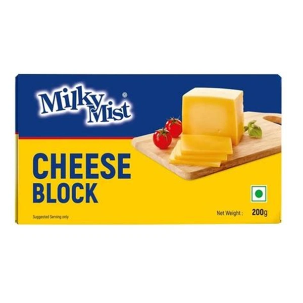 Milky Mist cheese Block Processed-200gm