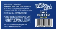 Milky Mist Pasteurised Table Butter Salted, 500gm