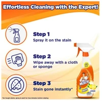 Mr Muscle Kitchen Cleaner Refill Pouch , Lemon - 425ml