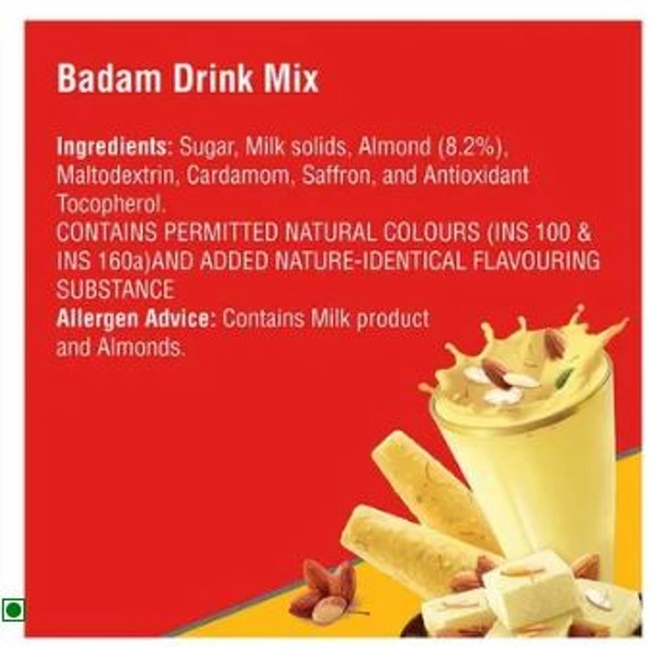 MTR Badam Drink Mix - Real Badam, Elaichi & Kesar - 200gm