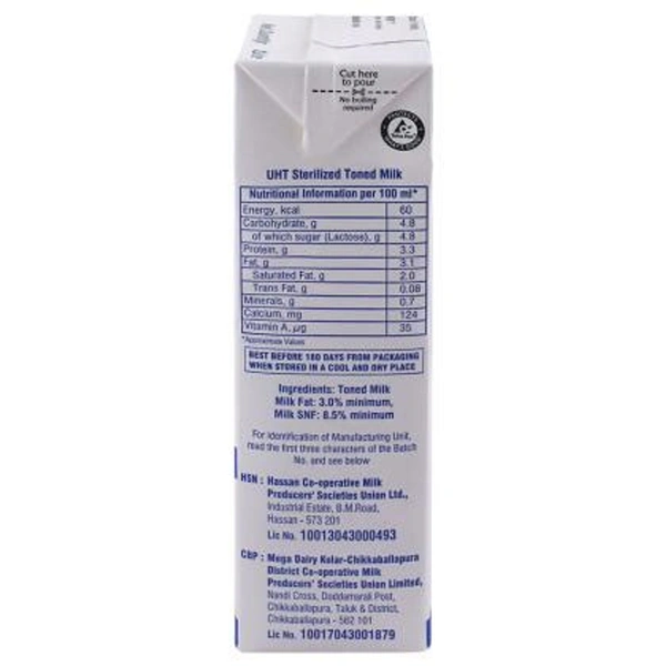 Nandini Good life Milk, Tetra Pack - 1ltr