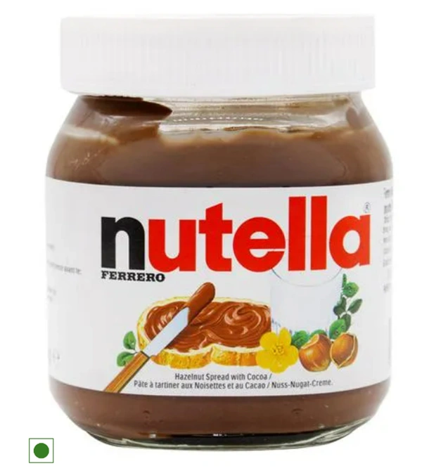 Nutella Ferrero Hazelnut Spread with Cocoa, Jar - 180gm