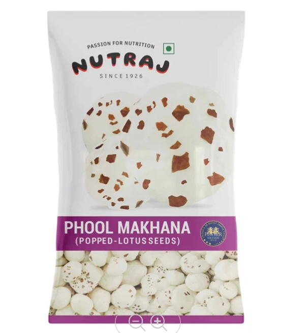 Nutraj Phool Makhana (Popped - Lotus Seeds) 100gm