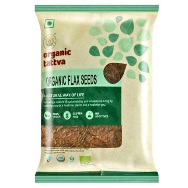 Organic Tattva Flax Seeds 100gm