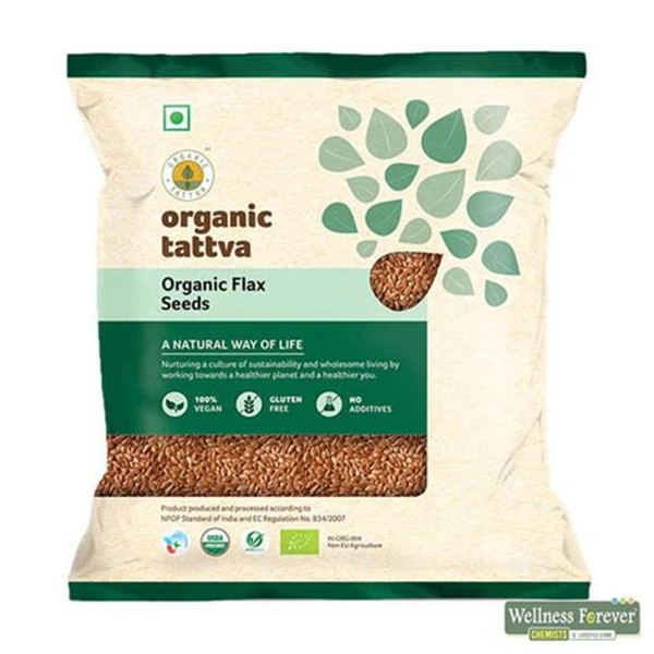 Organic Tattva Flax Seeds 100gm