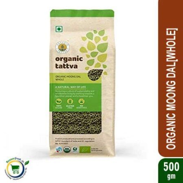 Organic Tattva Moong Dal 500gm