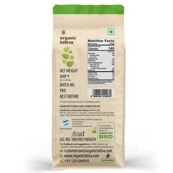 Organic Tattva Moong Dal 500gm