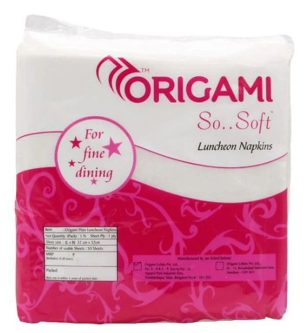 Origami So...Soft Luncheon Napkins - 100N