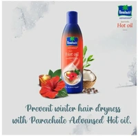 Parachute Advanced Hot Oil warming coconut hair oil for dryness repair - 300ml