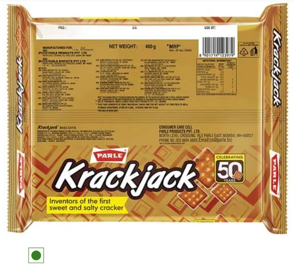 Parle Krack Jack 400gm
