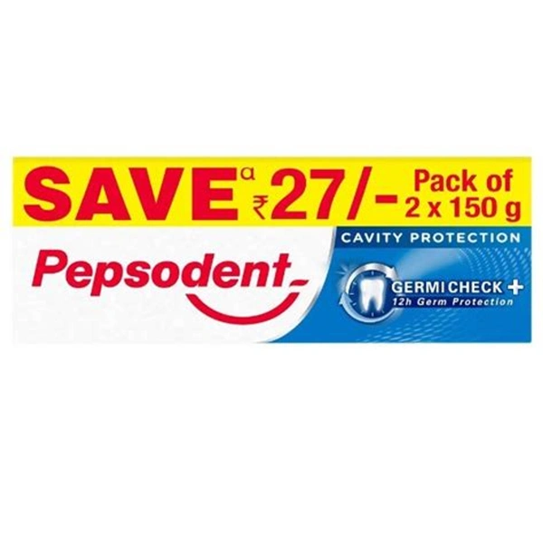 Pepsodent Germi Check Cavity Protection 2x150 gms