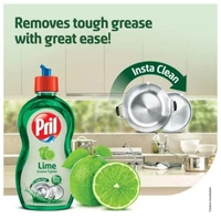 Pril Dish Wash Liquid Lime , 225ml