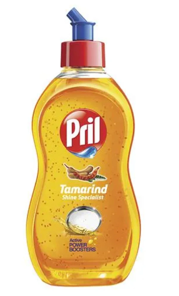 Pril Tamarind Shine Specialist, Instant Clean , Active Power Booster, 425 ml