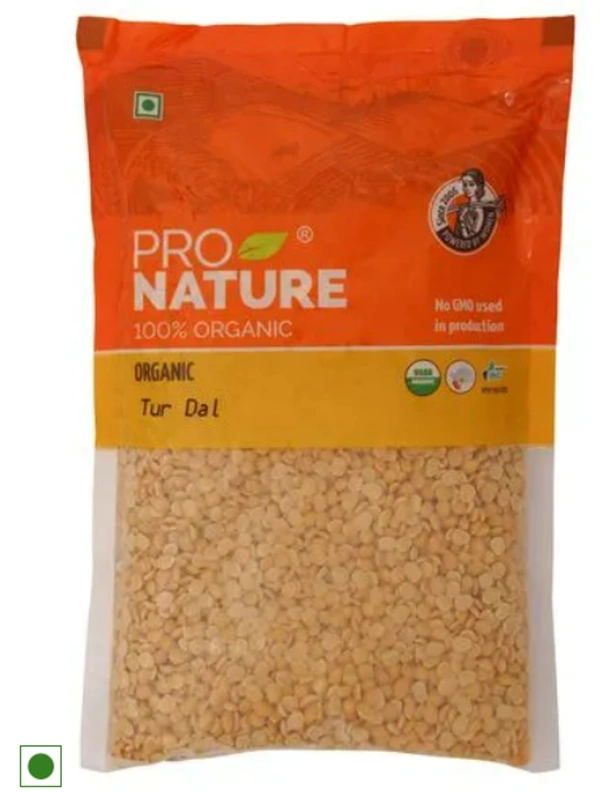 Pro Nature Organic Toor Dal 500gm Pouch