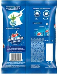 Rin Detergent Washing Powder, Anti Bacterial-1kg