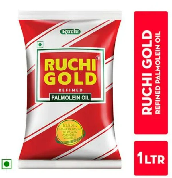 Ruchi Gold Palmolein Oil, 1 L