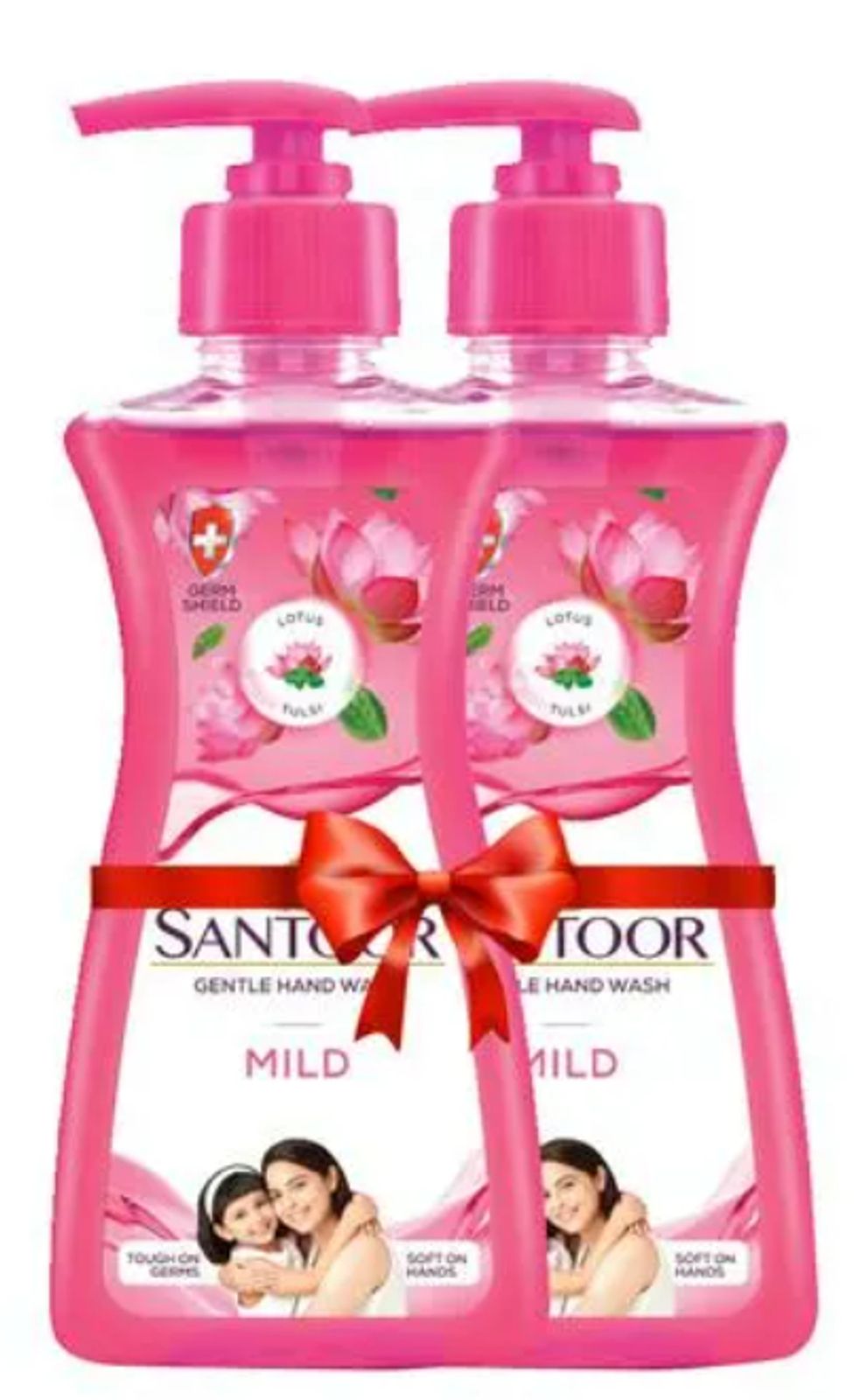 Santoor Hand Wash Mild 200ml, Buy 1 Get 1 Free