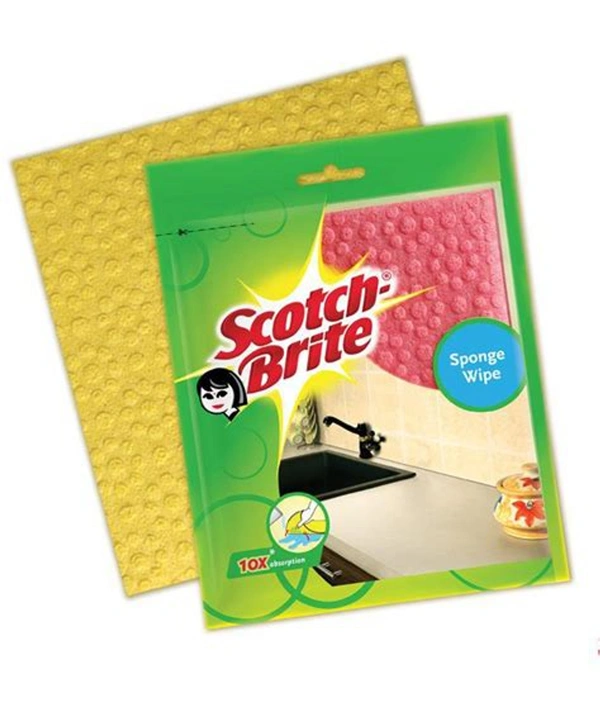 Scotch Brite Sponge Wipe 3 Wipes