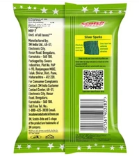 Scotch Brite Super Sliver Sparks Scrub pad , Scrubber for Utensils cleaning - 6 pads