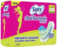 Sofy Anti Bacteria Sanitary Pads XL 14pads