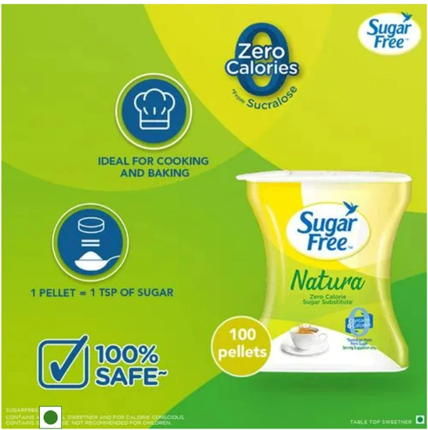 Sugar Free Natura Zero Calories 100 Pellets