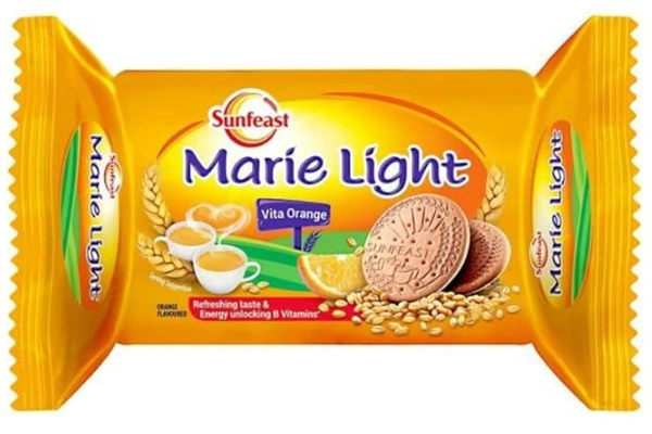 Sunfeast Marie Light Vita Orange with Vitamin A,B & D,Biscuits-100gm