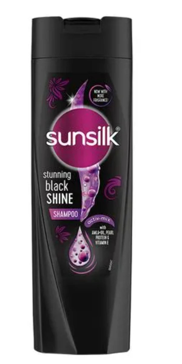 Sunsilk Stunning Black Shine Shampoo 180ml