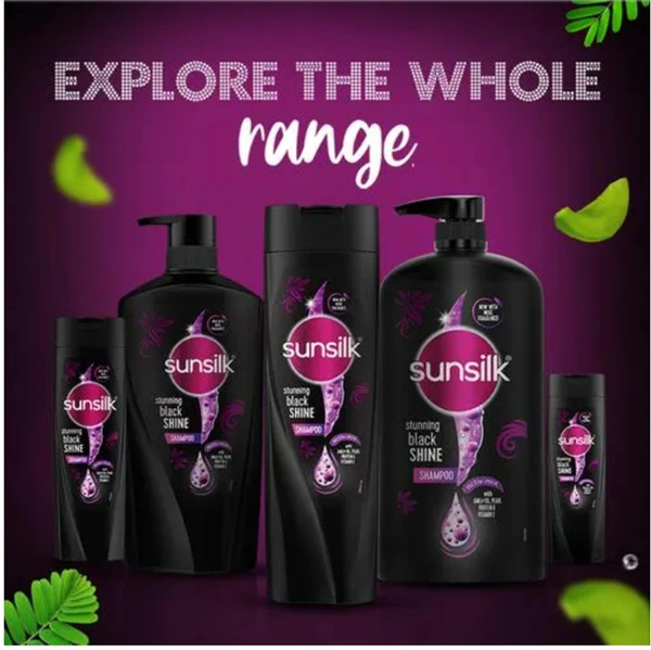 Sunsilk Stunning Black Shine Shampoo 180ml