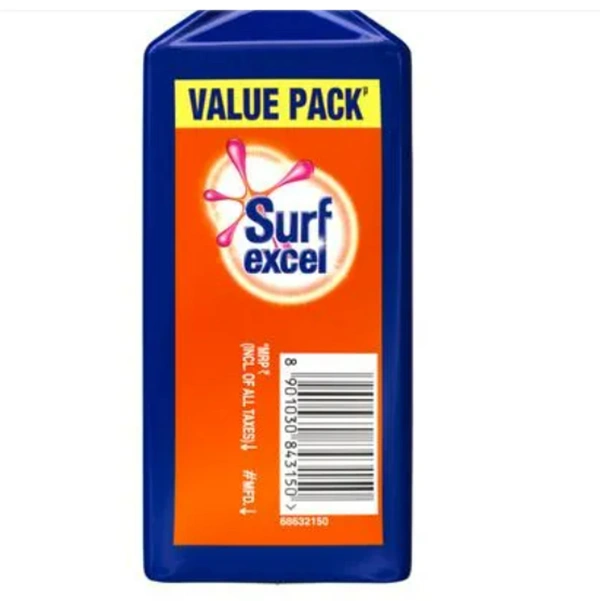 Surf Excel Detergent bar, Value Pack 4*200gm
