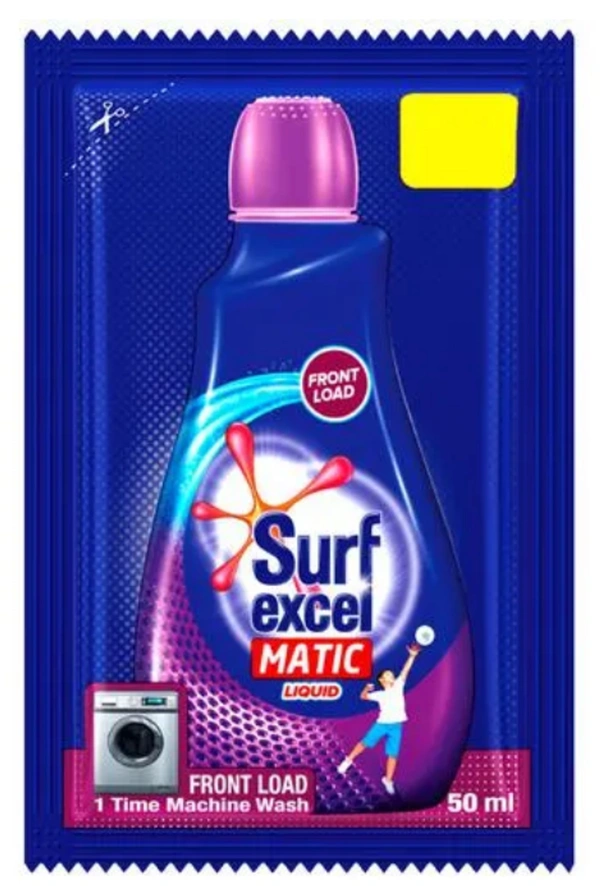 Surf Excel Matic Liquid Front Load Sachet 50 ml