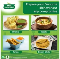 Tata Sampann 100% Chana Dal Fine Besan/Gram Flour 500gm