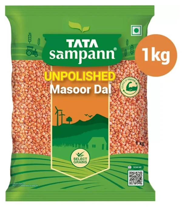 Tata Sampann Masoor Dal (Split) 1kg