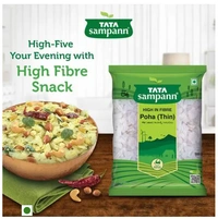 Tata Sampann Poha / Rice flakes / Avalakki, Thin - 500gm