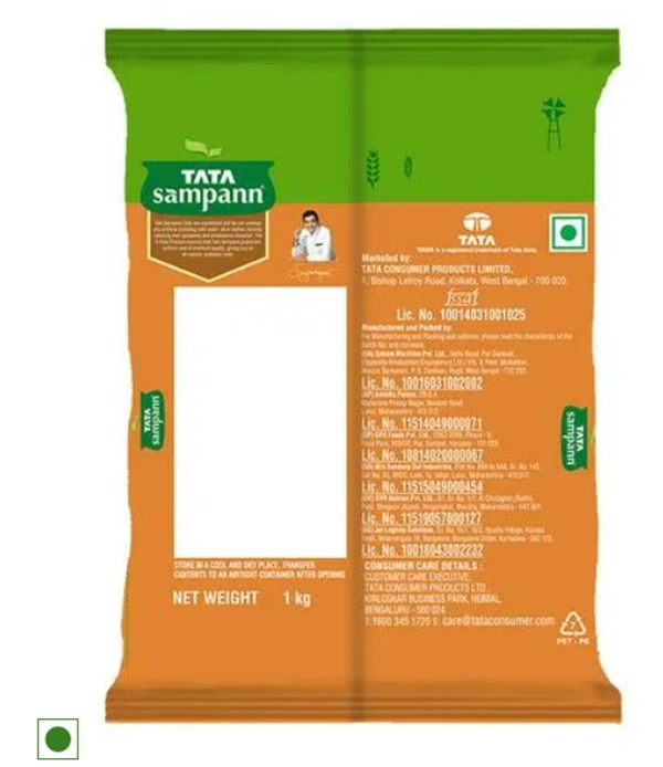 Tata Sampann Unpolished Chana Dal 1Kg Pouch