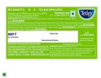 Tata Tetley Green Tea - Lemon & Honey - 25 Tea Bags