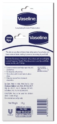 Vaseline lip care rosy lips-10gm