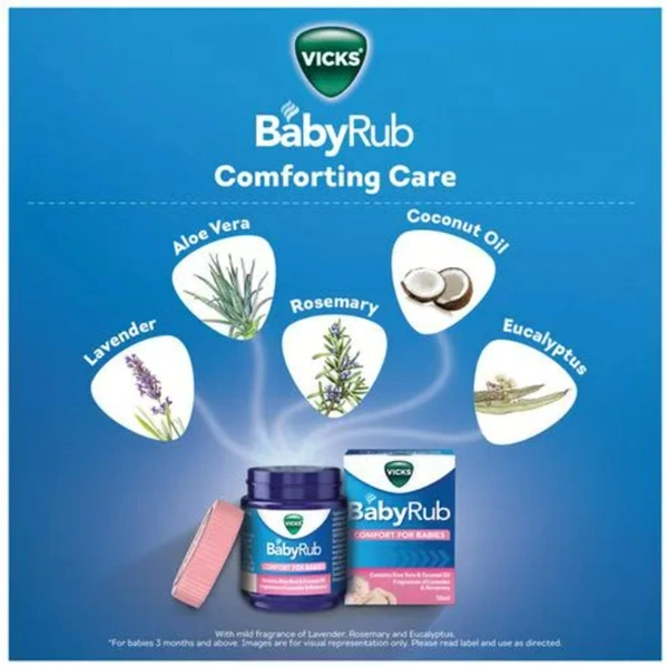 Vicks Baby Rub Comfort For Babies 25ml