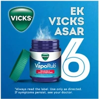 Vicks VapoRub Relieves 6 Cough & Cold Symptoms 25ml