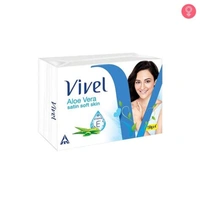 Vivel Aloe Vera Soap, For Satin Soft Skin 75gm(Pack of 4)