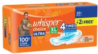 Whisper Choice Ultra XL 20pads