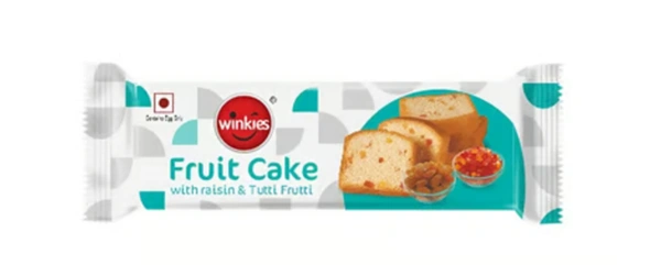 Winkies Marble Cake Fruit Cake with raisin and Tutti Frutti 130gm